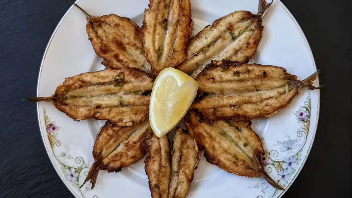 Boquerónes al limón