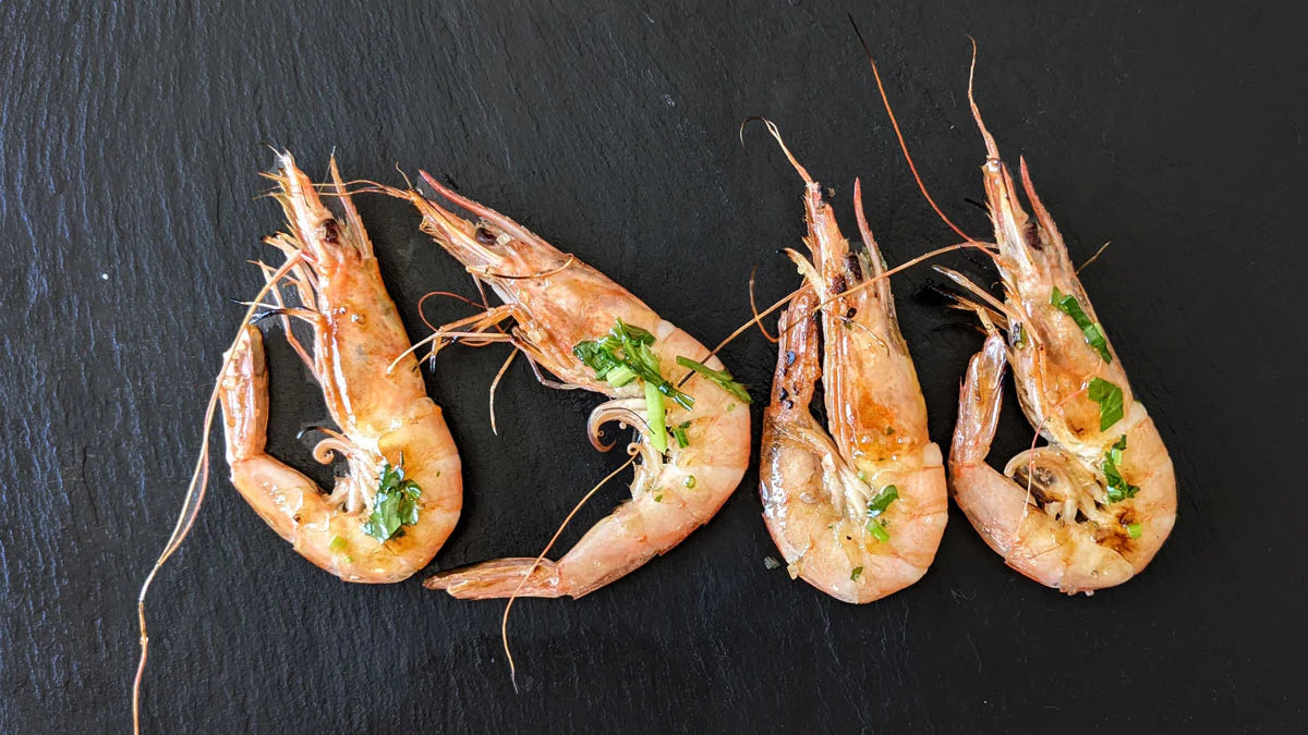 GAMBAS A LA PLANCHA