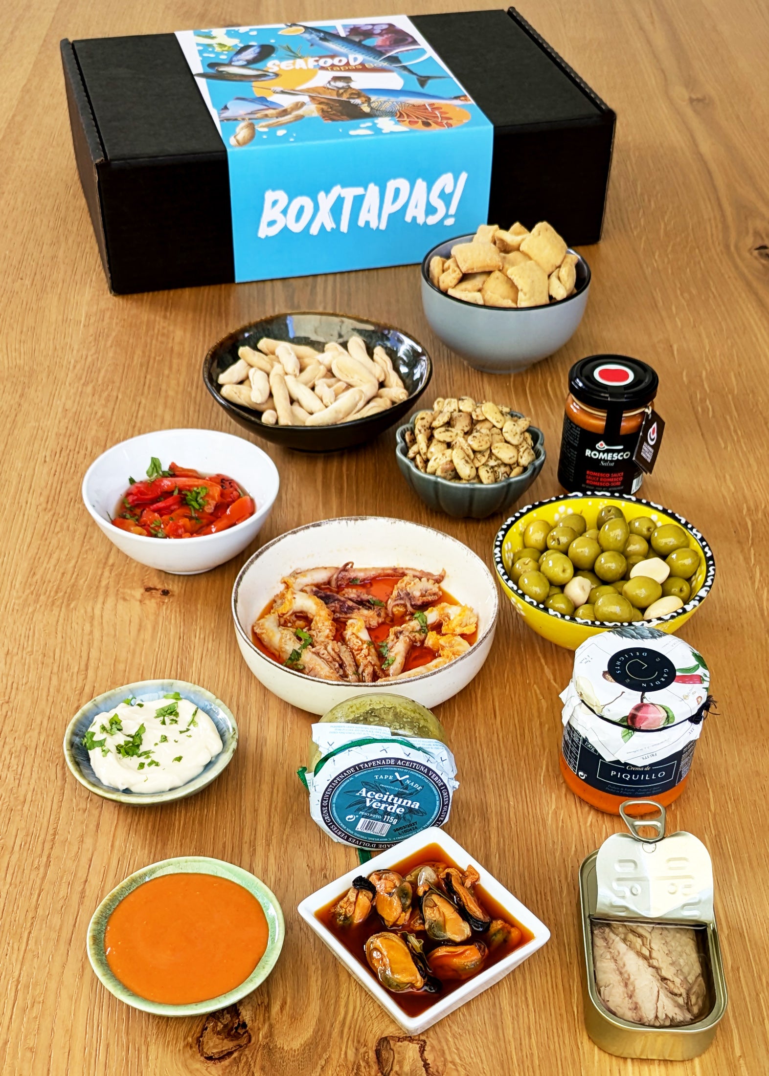 Seafood Tapas Box