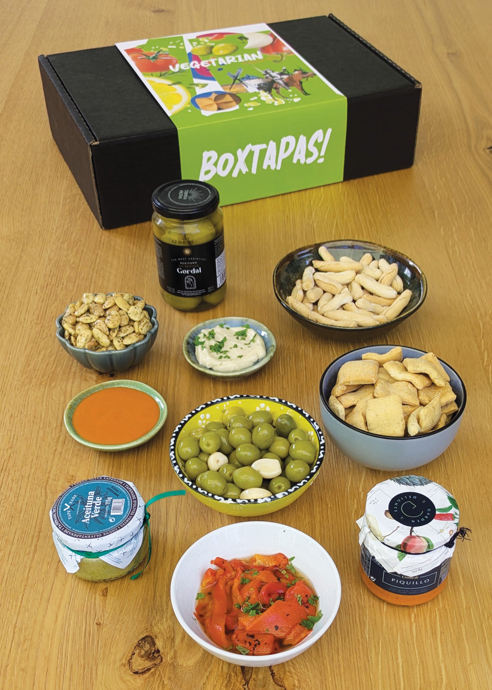 Vegetarian Tapas Box