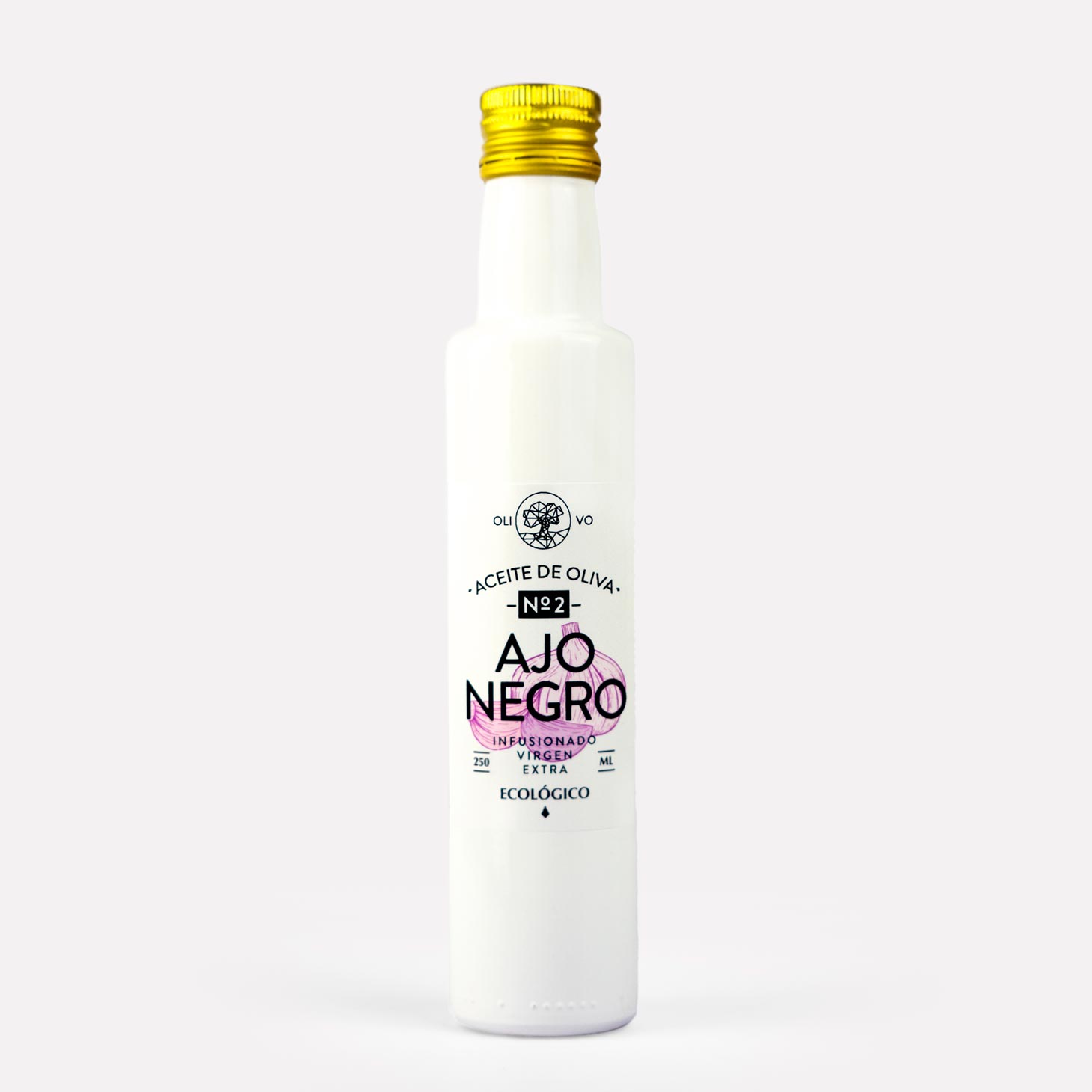 Black Garlic Infused Organic Olive Oil 100ml