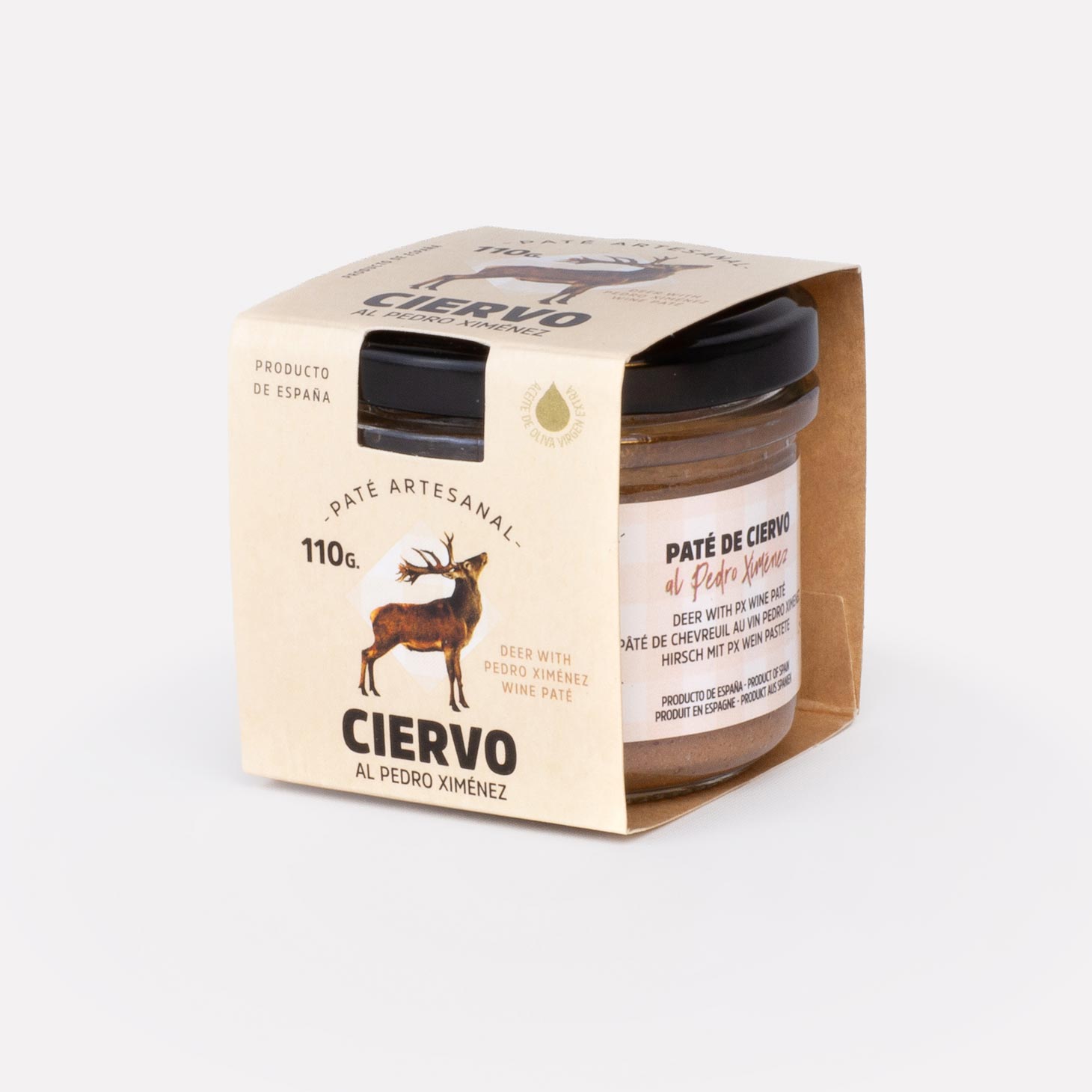 Deer Paté with Wine 110g